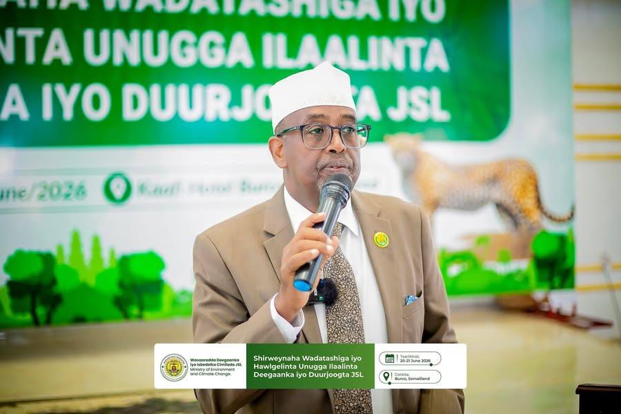 Wefti uu hogaaminayo Gudoomiyaha Gobolka Awdal Mudane C/Rashiid Xasan Mataan Ayaa Magaalada Burco kaga Qayb Galay Shirweynaha Wadatashiga iyo Hawlgelinta Unugga Ilaalinta...
