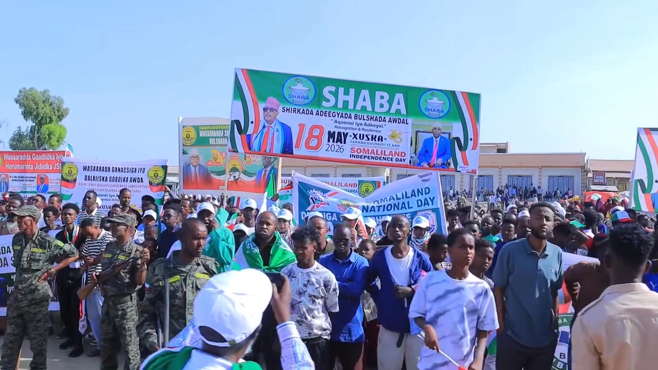 Daawo Nuxurka khudbada Uu Gudoomiyaha Gobolka Awdal Mudane C/Rashiid Xasan Mataan shacabka Gobolka Awdal u jeediyey Munaasibada Xuska 18-May